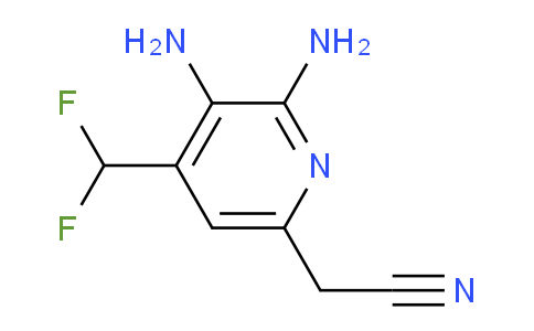 AM38220 | 1804696-91-0 | 2,3-Diamino-4-(difluoromethyl)pyridine-6-acetonitrile