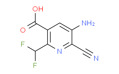AM38227 | 1804485-23-1 | 3-Amino-2-cyano-6-(difluoromethyl)pyridine-5-carboxylic acid