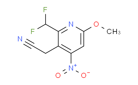 AM38233 | 1805553-72-3 | 2-(Difluoromethyl)-6-methoxy-4-nitropyridine-3-acetonitrile