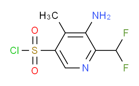AM38235 | 1805223-47-5 | 3-Amino-2-(difluoromethyl)-4-methylpyridine-5-sulfonyl chloride