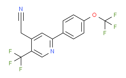 AM38242 | 1261620-24-9 | 2-(4-(Trifluoromethoxy)phenyl)-5-(trifluoromethyl)pyridine-4-acetonitrile