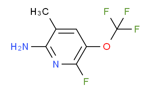 2-Amino-6-fluoro-3-methyl-5-(trifluoromethoxy)pyridine