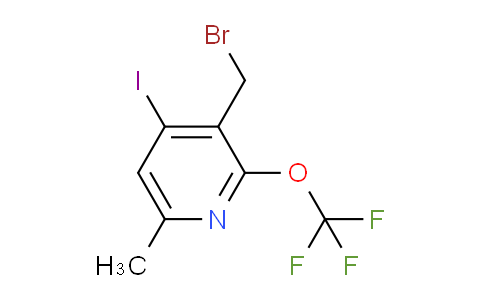 AM38246 | 1804358-38-0 | 3-(Bromomethyl)-4-iodo-6-methyl-2-(trifluoromethoxy)pyridine