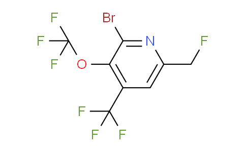 AM38248 | 1803937-01-0 | 2-Bromo-6-(fluoromethyl)-3-(trifluoromethoxy)-4-(trifluoromethyl)pyridine