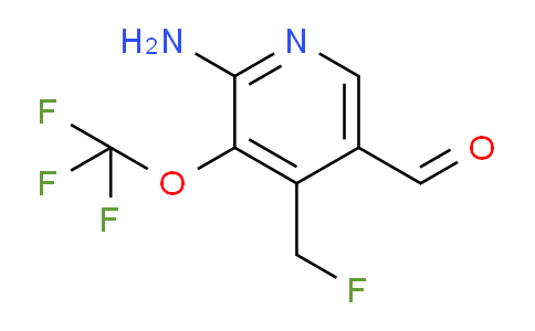 AM38251 | 1804022-57-8 | 2-Amino-4-(fluoromethyl)-3-(trifluoromethoxy)pyridine-5-carboxaldehyde