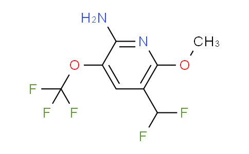 AM38254 | 1803642-44-5 | 2-Amino-5-(difluoromethyl)-6-methoxy-3-(trifluoromethoxy)pyridine
