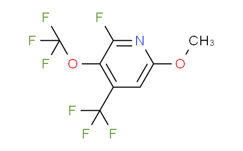 AM38263 | 1803937-84-9 | 2-Fluoro-6-methoxy-3-(trifluoromethoxy)-4-(trifluoromethyl)pyridine