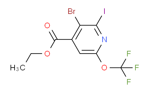 AM38264 | 1804581-24-5 | Ethyl 3-bromo-2-iodo-6-(trifluoromethoxy)pyridine-4-carboxylate