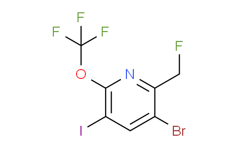AM38284 | 1804631-86-4 | 3-Bromo-2-(fluoromethyl)-5-iodo-6-(trifluoromethoxy)pyridine