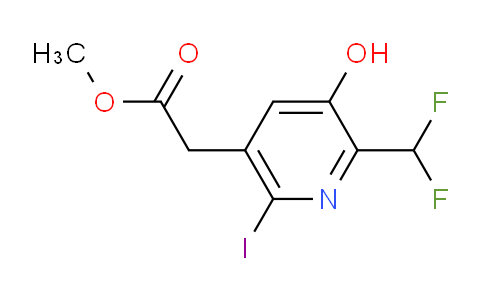 AM38287 | 1806939-32-1 | Methyl 2-(difluoromethyl)-3-hydroxy-6-iodopyridine-5-acetate