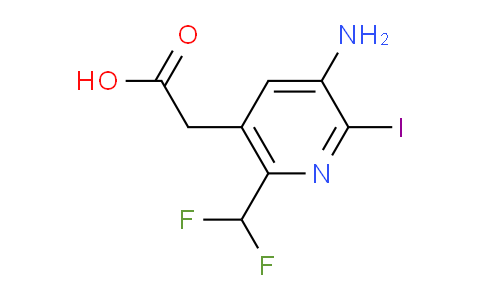 AM38290 | 1805216-25-4 | 3-Amino-6-(difluoromethyl)-2-iodopyridine-5-acetic acid