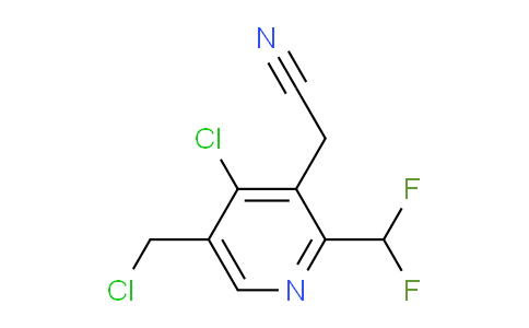 AM38295 | 1804654-68-9 | 4-Chloro-5-(chloromethyl)-2-(difluoromethyl)pyridine-3-acetonitrile