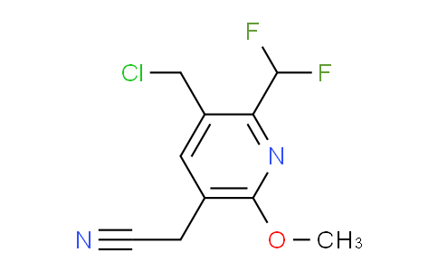 AM38300 | 1361798-98-2 | 3-(Chloromethyl)-2-(difluoromethyl)-6-methoxypyridine-5-acetonitrile