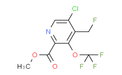 AM38305 | 1805939-90-5 | Methyl 5-chloro-4-(fluoromethyl)-3-(trifluoromethoxy)pyridine-2-carboxylate