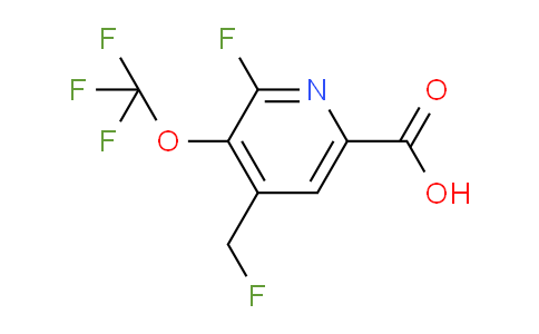 AM38307 | 1804320-71-5 | 2-Fluoro-4-(fluoromethyl)-3-(trifluoromethoxy)pyridine-6-carboxylic acid
