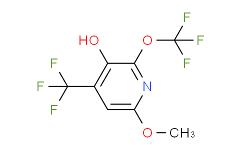 AM38308 | 1804680-01-0 | 3-Hydroxy-6-methoxy-2-(trifluoromethoxy)-4-(trifluoromethyl)pyridine