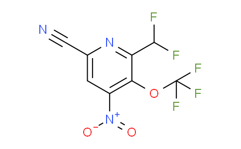 AM38309 | 1806218-90-5 | 6-Cyano-2-(difluoromethyl)-4-nitro-3-(trifluoromethoxy)pyridine