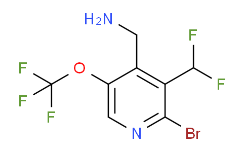 AM38315 | 1804568-91-9 | 4-(Aminomethyl)-2-bromo-3-(difluoromethyl)-5-(trifluoromethoxy)pyridine