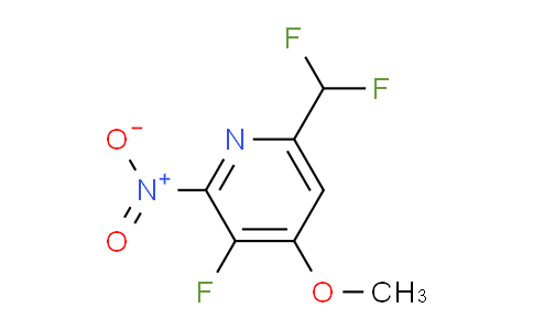 AM38317 | 1804708-04-0 | 6-(Difluoromethyl)-3-fluoro-4-methoxy-2-nitropyridine