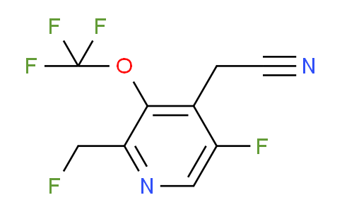 AM38318 | 1806024-80-5 | 5-Fluoro-2-(fluoromethyl)-3-(trifluoromethoxy)pyridine-4-acetonitrile