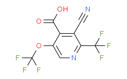 AM38320 | 1803666-65-0 | 3-Cyano-5-(trifluoromethoxy)-2-(trifluoromethyl)pyridine-4-carboxylic acid