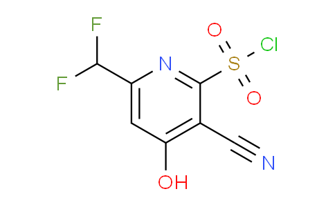 AM38321 | 1806949-27-8 | 3-Cyano-6-(difluoromethyl)-4-hydroxypyridine-2-sulfonyl chloride