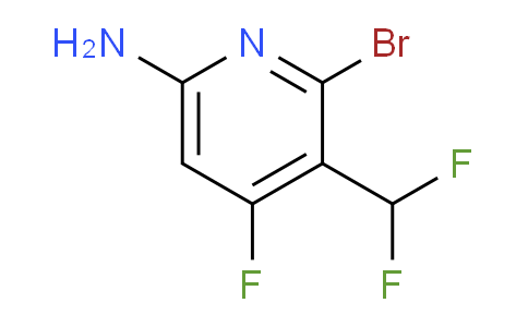 AM38324 | 1806055-69-5 | 6-Amino-2-bromo-3-(difluoromethyl)-4-fluoropyridine