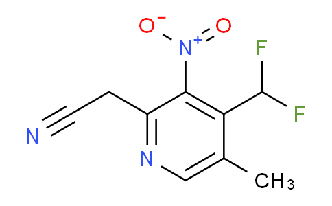 AM38331 | 1806962-15-1 | 4-(Difluoromethyl)-5-methyl-3-nitropyridine-2-acetonitrile
