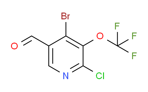 AM38333 | 1803974-12-0 | 4-Bromo-2-chloro-3-(trifluoromethoxy)pyridine-5-carboxaldehyde