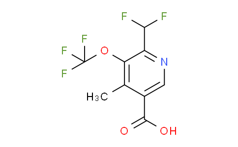AM38336 | 1361919-55-2 | 2-(Difluoromethyl)-4-methyl-3-(trifluoromethoxy)pyridine-5-carboxylic acid
