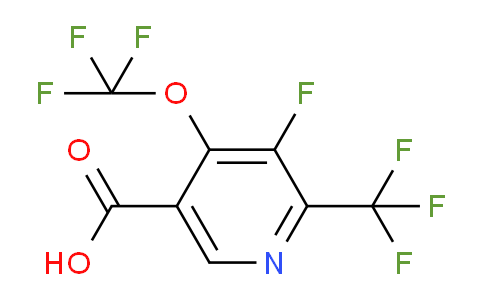 AM38339 | 1804678-04-3 | 3-Fluoro-4-(trifluoromethoxy)-2-(trifluoromethyl)pyridine-5-carboxylic acid