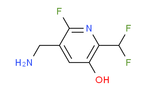 AM38340 | 1804425-67-9 | 3-(Aminomethyl)-6-(difluoromethyl)-2-fluoro-5-hydroxypyridine
