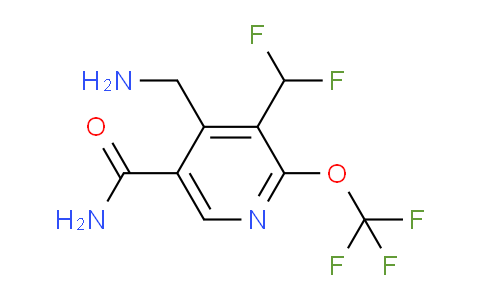 AM38343 | 1805099-95-9 | 4-(Aminomethyl)-3-(difluoromethyl)-2-(trifluoromethoxy)pyridine-5-carboxamide