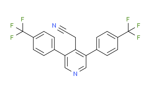 AM38344 | 1261811-47-5 | 3,5-Bis(4-(trifluoromethyl)phenyl)pyridine-4-acetonitrile