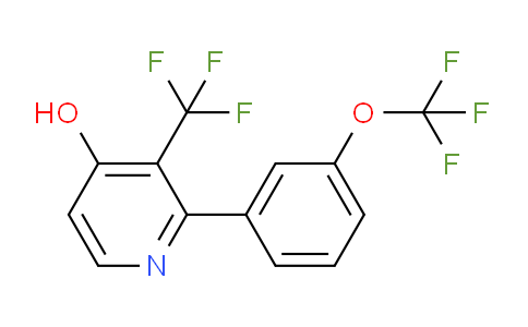 AM38349 | 1261881-78-0 | 4-Hydroxy-2-(3-(trifluoromethoxy)phenyl)-3-(trifluoromethyl)pyridine
