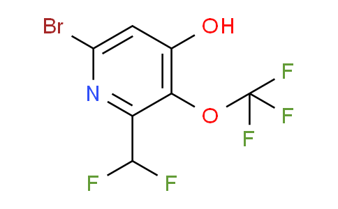 AM38353 | 1806088-78-7 | 6-Bromo-2-(difluoromethyl)-4-hydroxy-3-(trifluoromethoxy)pyridine