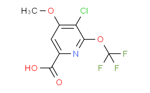AM38363 | 1804694-09-4 | 3-Chloro-4-methoxy-2-(trifluoromethoxy)pyridine-6-carboxylic acid