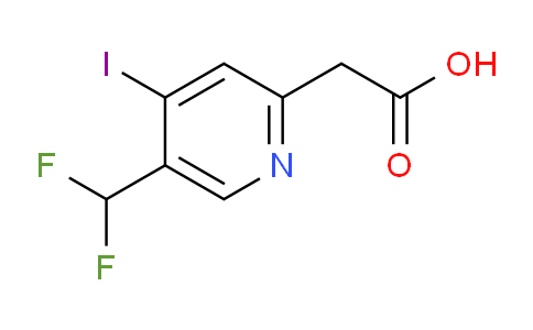 AM38365 | 1805280-61-8 | 5-(Difluoromethyl)-4-iodopyridine-2-acetic acid