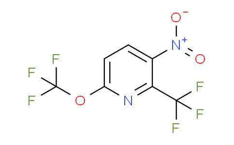 3-Nitro-6-(trifluoromethoxy)-2-(trifluoromethyl)pyridine