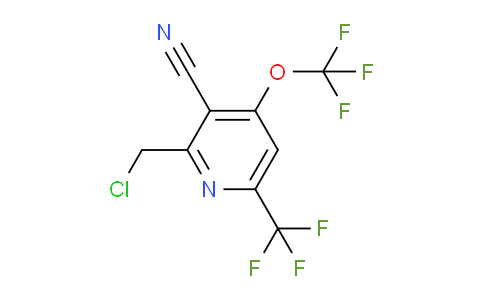 AM38378 | 1804809-23-1 | 2-(Chloromethyl)-3-cyano-4-(trifluoromethoxy)-6-(trifluoromethyl)pyridine