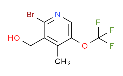 2-Bromo-4-methyl-5-(trifluoromethoxy)pyridine-3-methanol