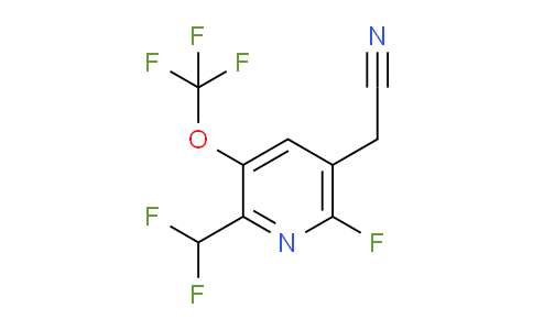 AM38385 | 1804761-63-4 | 2-(Difluoromethyl)-6-fluoro-3-(trifluoromethoxy)pyridine-5-acetonitrile