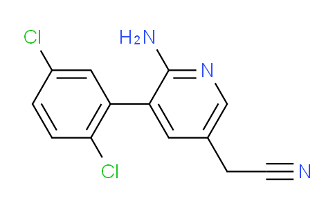 AM38393 | 1361744-32-2 | 2-Amino-3-(2,5-dichlorophenyl)pyridine-5-acetonitrile