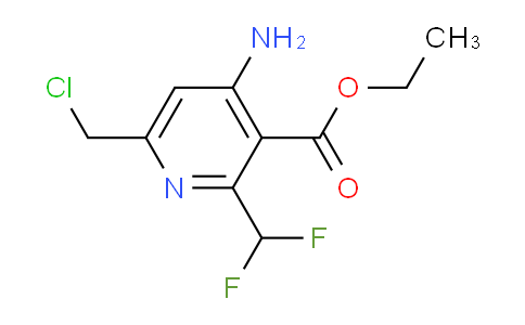 AM38394 | 1805234-17-6 | Ethyl 4-amino-6-(chloromethyl)-2-(difluoromethyl)pyridine-3-carboxylate
