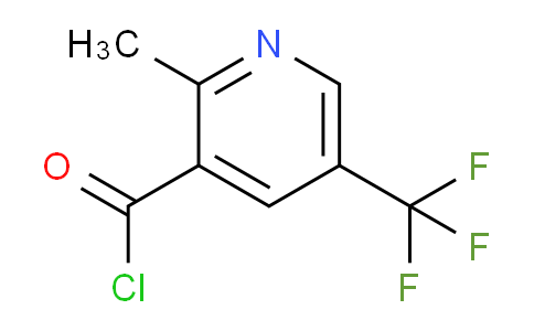 2-Methyl-5-(trifluoromethyl)pyridine-3-carbonyl chloride