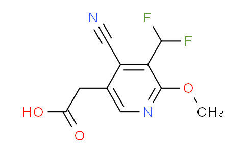 AM38408 | 1805496-32-5 | 4-Cyano-3-(difluoromethyl)-2-methoxypyridine-5-acetic acid