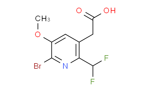 AM38415 | 1805239-28-4 | 2-Bromo-6-(difluoromethyl)-3-methoxypyridine-5-acetic acid