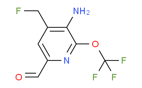 AM38419 | 1803470-84-9 | 3-Amino-4-(fluoromethyl)-2-(trifluoromethoxy)pyridine-6-carboxaldehyde