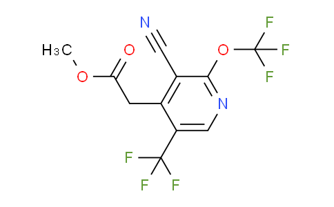 AM38420 | 1804814-41-2 | Methyl 3-cyano-2-(trifluoromethoxy)-5-(trifluoromethyl)pyridine-4-acetate