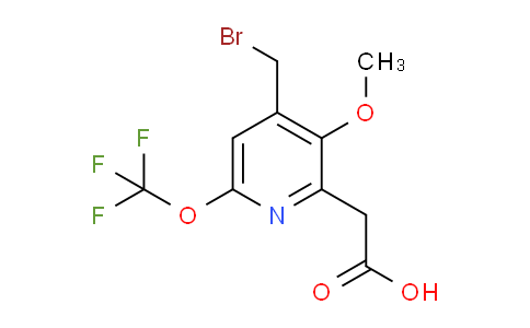 AM38424 | 1804751-97-0 | 4-(Bromomethyl)-3-methoxy-6-(trifluoromethoxy)pyridine-2-acetic acid